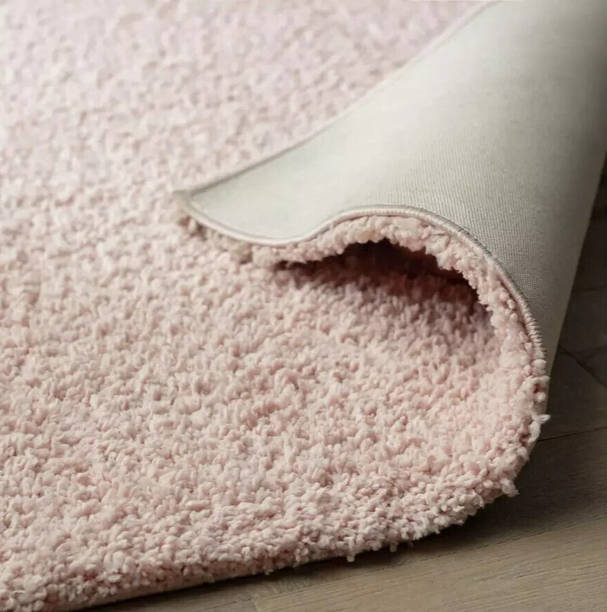 Habitat Recycled Cosy Plain Shaggy Rug - 160x230cm - Pink