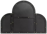 Habitat Black Folding Arch Dressing Mirror 70x50cm | Vanity Makeup Organizer