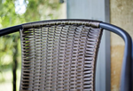 Home 2 Seater Rattan Effect Garden Bistro Set - Brown | Outdoor Patio Furniture