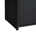 Prime Under Sink Unit Black | Bathroom Under Sink Storage Cabinet Furniture