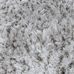Airmaster Plain Silver Shaggy Rug - 230x160cm