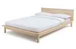 Habitat Akio Double Wooden Platform Bed Frame - Natural
