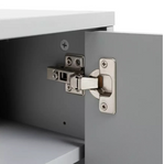 Zander Textured TV Unit - Grey (B Grade)