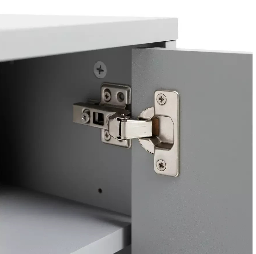 Zander Textured TV Unit - Grey (B Grade)