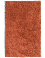 Noodle Plain Terracotta Rug 120x170cm | Modern Living Room Floor Rug Carpet