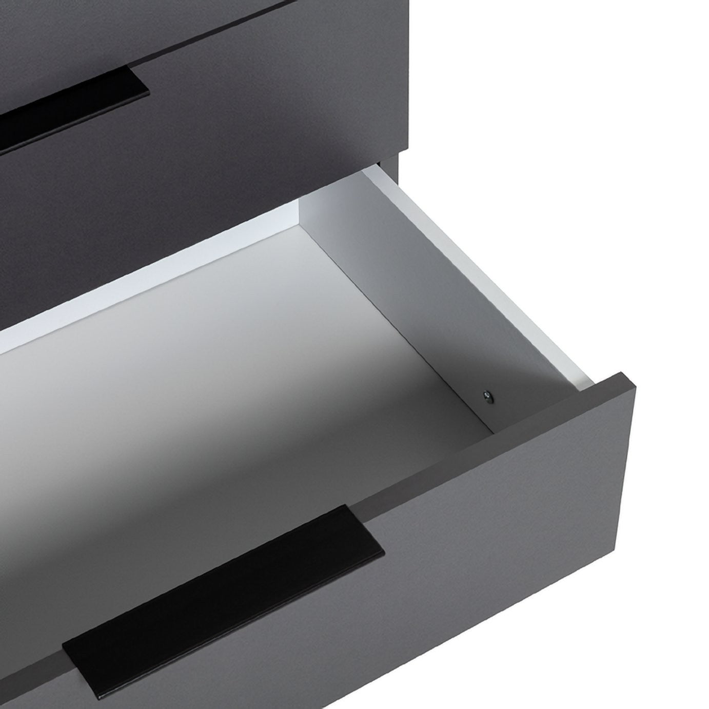 Hallingford 8 Drawer Chest - Anthracite | Modern Bedroom Storage