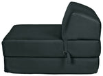 Kaikoo Single Fabric Chairbed - Jet Black