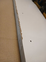 Nova 2 Door Sliding Wardrobe - White ( B Grade 1121.)