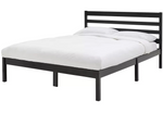 Kaycie Small Double Wooden Bed Frame - Black