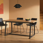 Nomad Extending 6 - 8 Seater Dining Table - Natural | Modern Kitchen Interior