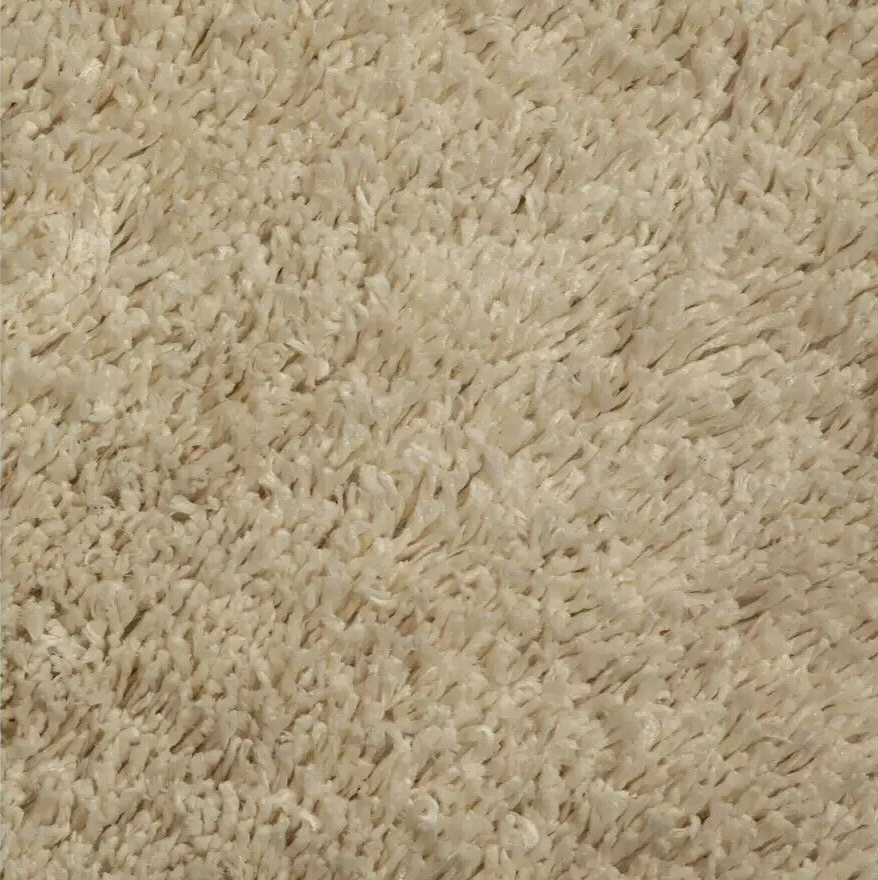 Habitat Recycled Cosy Plain Shaggy Rug - 160x230cm - Ivory ( B Grade 30630 )