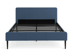 Home Kristopher Small Double Bed Frame Blue | Sturdy Bedroom Furniture