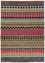 Habitat Bloomsbury Geo Wool Cut Pile Rug - 170x240cm - Multi