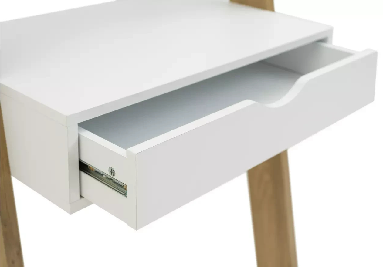 Ladder Office Desk - White