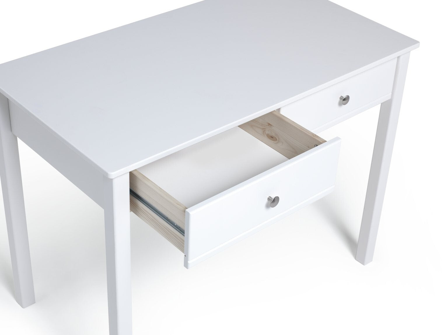 Habitat Brooklyn 2 Drawer Desk - White