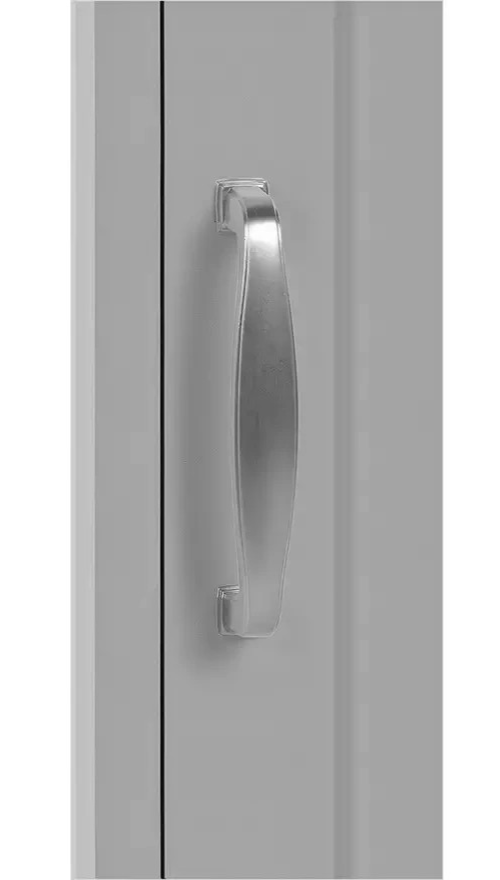 Original And Home Tongue & Groove Corner Wall Cabinet Grey | Bathroom Storage