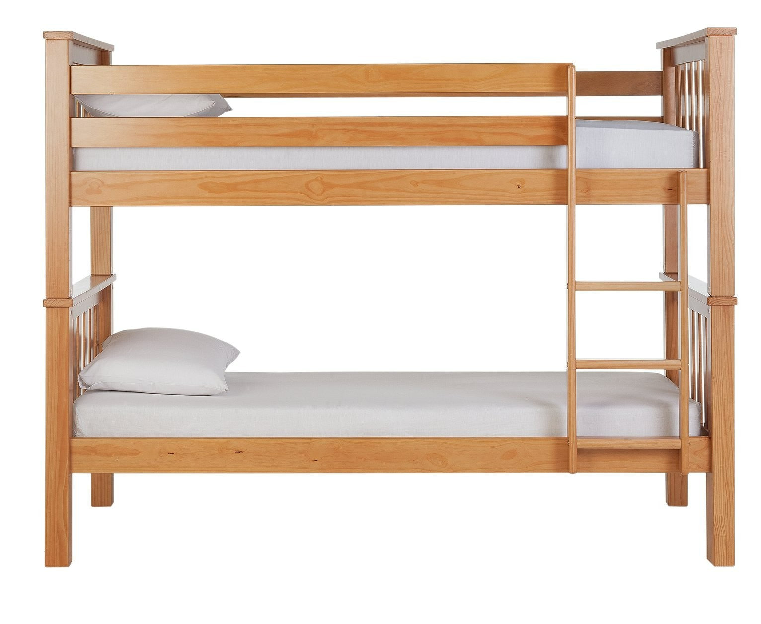 Heavy Duty Detachable Bunk Bed Frame - Pine | Space Saving Sleep Solution