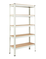 5 Tier Grey Steel Heavy Duty Garage Shelving Unit