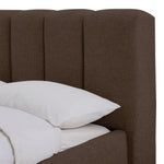 Malone Double End Lift Ottoman Bed - Brown | Magnificent Sleep Solution