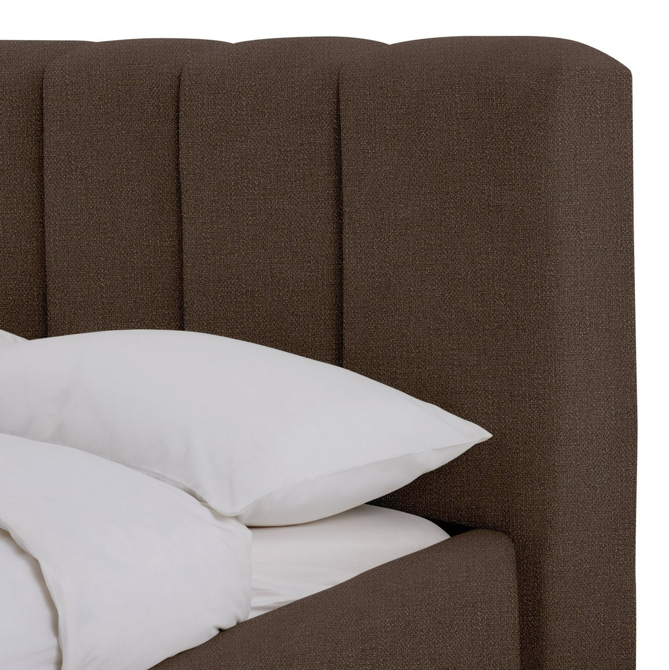 Malone Double End Lift Ottoman Bed - Brown | Magnificent Sleep Solution