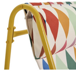 Teka Metal Garden Chair Harlequin | Outdoor Patio Garden Seating Furniture
