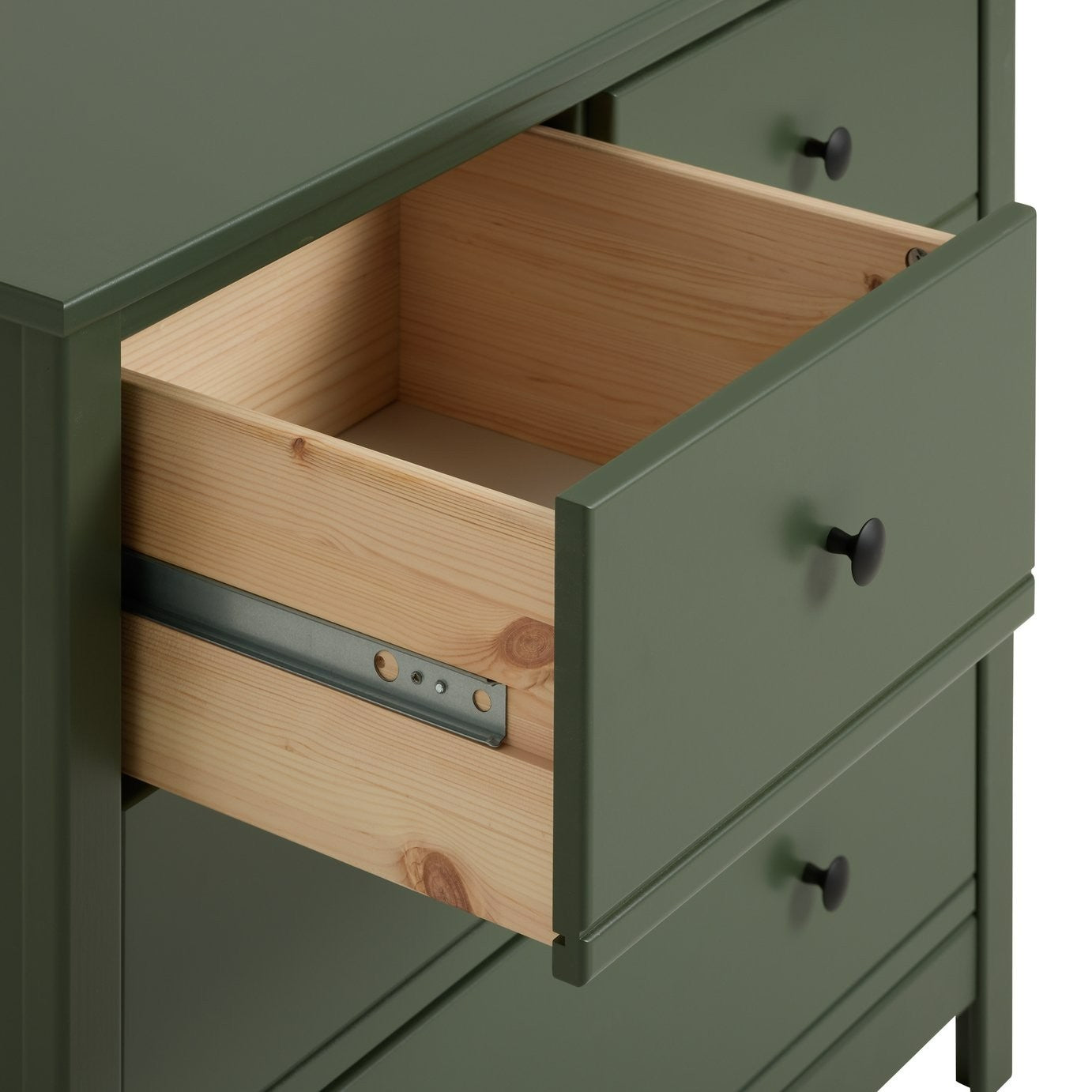 Brooklyn 4 Drawer Chest - Green (B Grade)