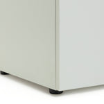 Pod 2 Door Short Wardrobe - White | Clean Minimalist Aesthetic