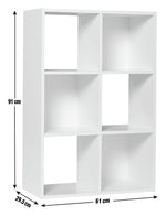 Squares 6 Cube Storage Unit - Anthracite