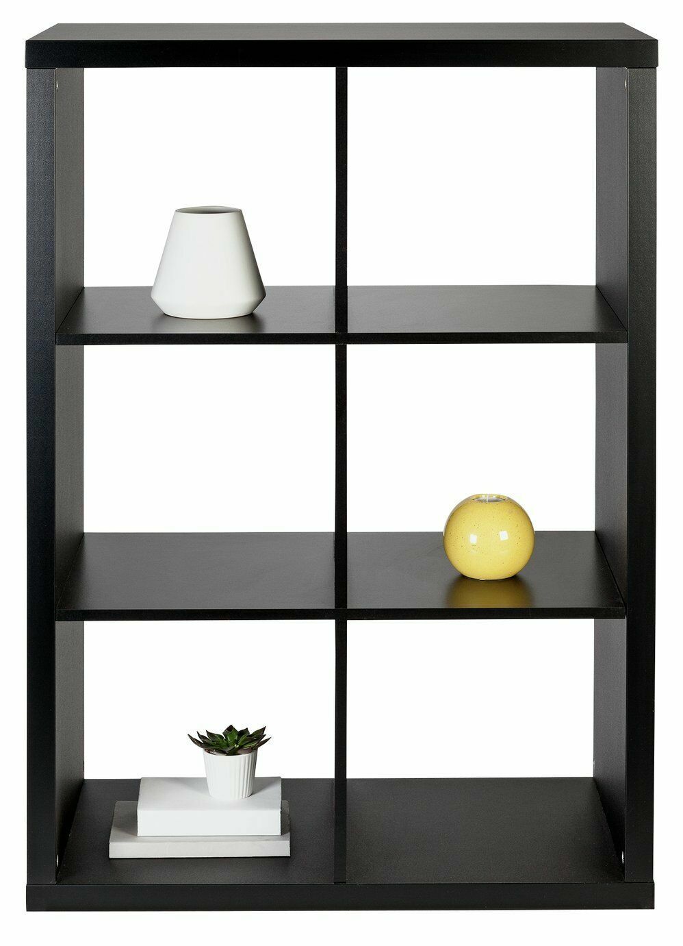 Squares Plus 6 Cube Storage Unit - Black ( B Grade 19891 )