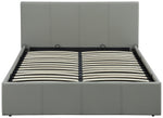 Lavendon Kingsize End Open Ottoman Bed Frame-Grey | Storage Lift Up Bed