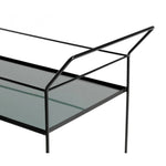 Habitat Monroe Drinks Trolley - Black