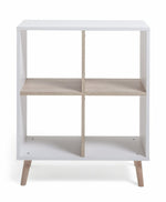 Skandi Deep Shelving Unit - White & Oak | Functional Fabulous Storage Space