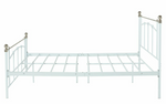 Yani Double Metal Bed Frame - White