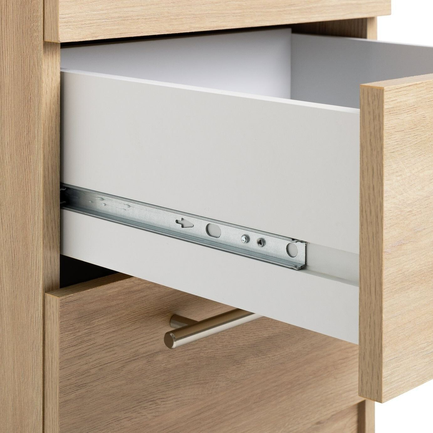 Home Brisbane 4 Drawer Chest â€“ Oak | Stylish Storage Furniture Bedroom Living