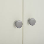 Home Seville 2 Door Open Shelf Wardrobe - White | Wardrobe with shelving