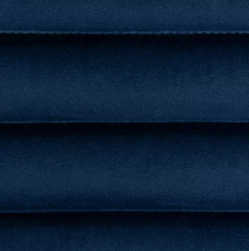 Home Keaton Pair of Velvet Dining Chairs Dark Blue | Modern Dining Chair Set