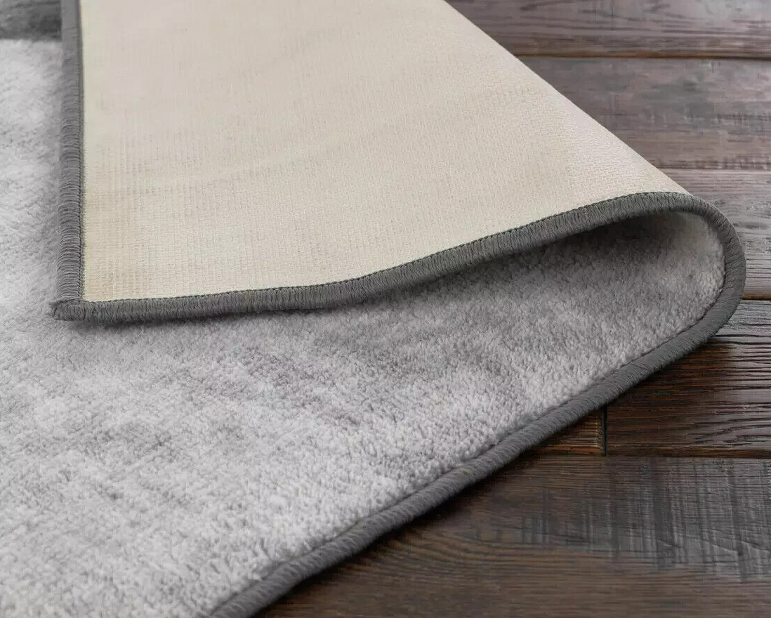 Glam Marble Cut Pile Rug - 160x230cm - Grey | Large Area Carpet, Soft Modern