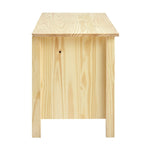 Home Logan 2 Drawer TV Unit - Pine | Media Furniture