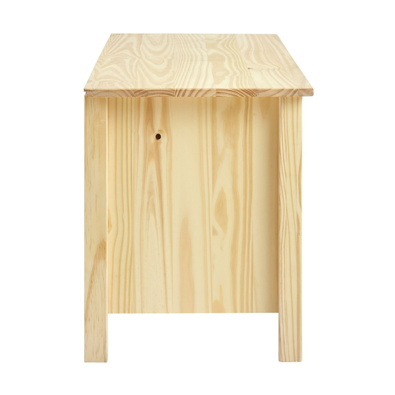 Home Logan 2 Drawer TV Unit - Pine | Media Furniture