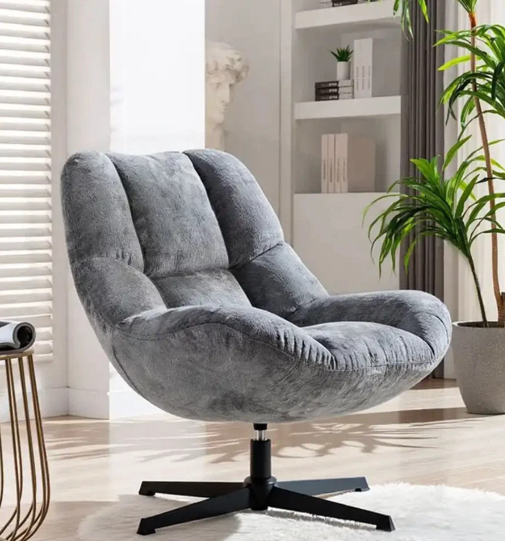 Silverdale Accent Chair Grey Chenille