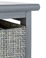2 and 3 Drawer Bathroom Units - Grey | Slim Storage Cabinet for Organization