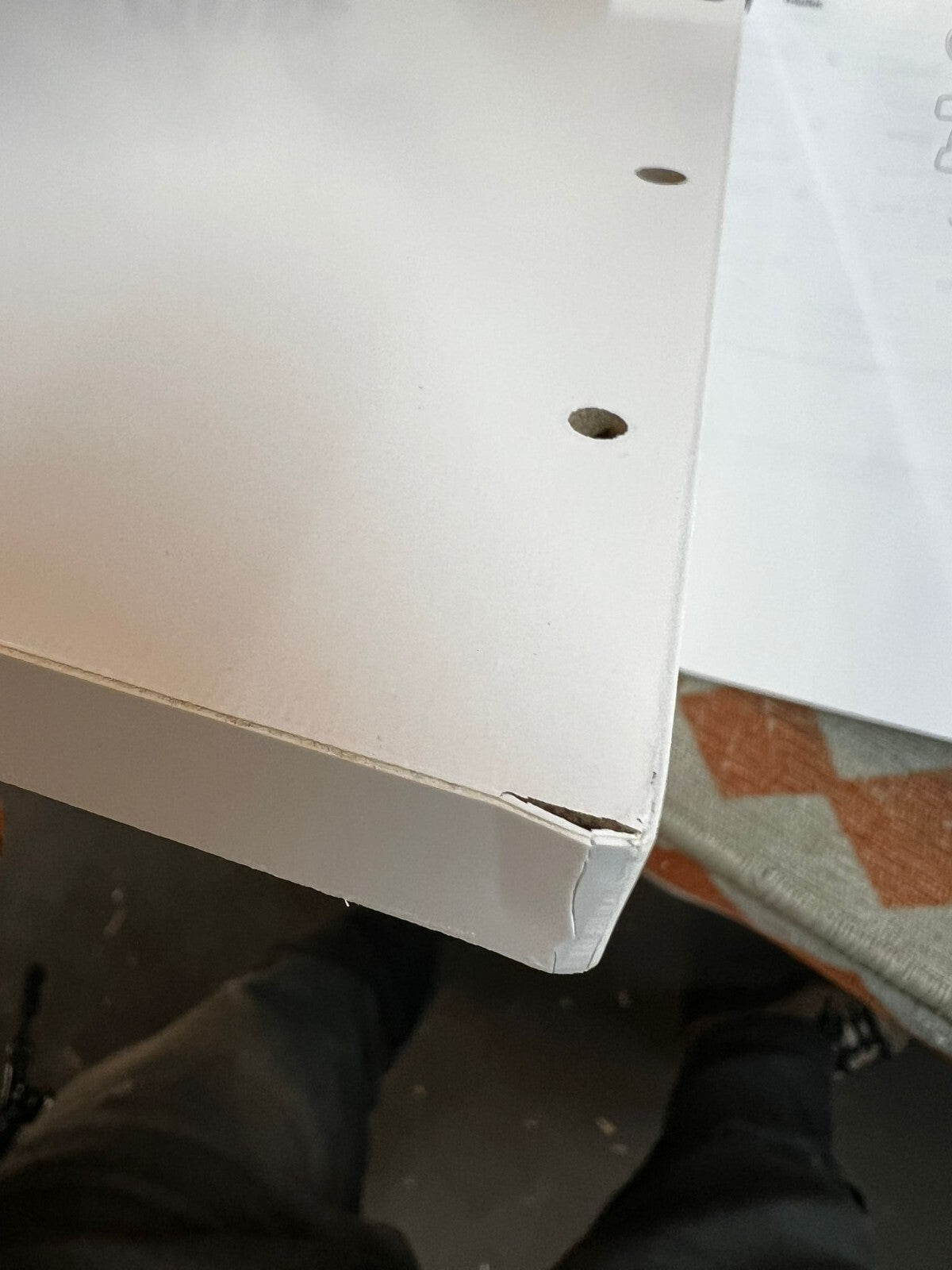 Gloss Tallboy - White (B Grade 19687 )
