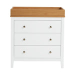 Cuggl Canterbury Nursery 3 Drawer Chest - White | 3 drawer baby dresser