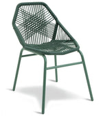 Habitat Hector 4 Seater Rattan Effect Patio Set - Green