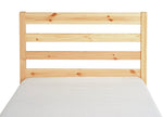 Kaycie Single Bed Frame 3FT With Headboard - Wooden - Pine - Without Mattress
