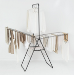 Brabantia 25m Hang On Clothes Airer with Rod - Black