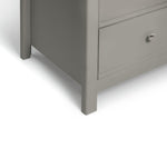 Brooklyn 4 Drawer Chest- Grey | Grey dresser