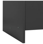 Seville 3 Door Wardrobe - Anthracite ( B Grade )