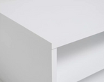 Habitat Squares 1 Drawer TV Unit - White ( B Grade 35899 )