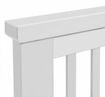 Home Aubrey Small Double Headboard - White | Minimalist white headboard